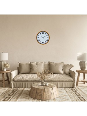 İlk El Grup Ieg™ Elite Turuncu 36 cm Şık Duvar Saati