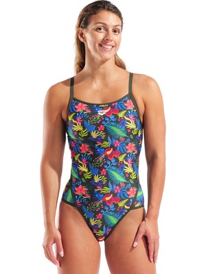 Arena Picture Swimsuit Super Fly Back Kadın Çok Renkli Yüzücü Mayo 010716650