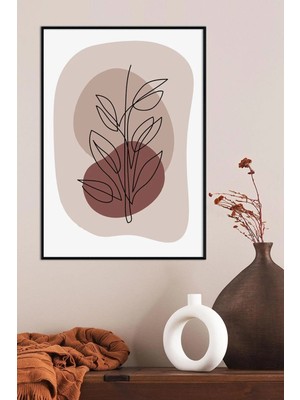 Artavessa Tek Parça Ahşap Çerçeve Görünümlü Pantene Renk Serisi Mdf Tablo 20X30 cm - Model 12