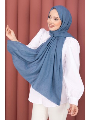 Kbr Bambu Şal İndigo