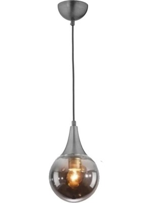 Ömür Avize Inci Modern Globe Kapalı Camlı Tekli Avize