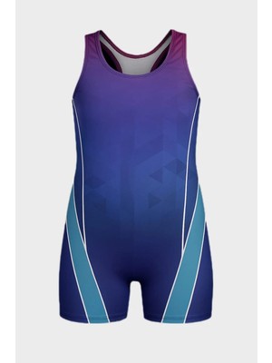 My Kids Wear Yüzücü Şortlu Kız Çocuk Mayo 12684