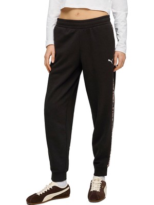 Puma Essential Graphic Animal Kadın Siyah Günlük Stil Eşofman Altı 69246401