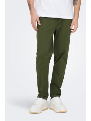 Only & Sons Onsreid  Pamuklu Normal Bel Dar Paça Pantolon Erkek Pantolon 22036359