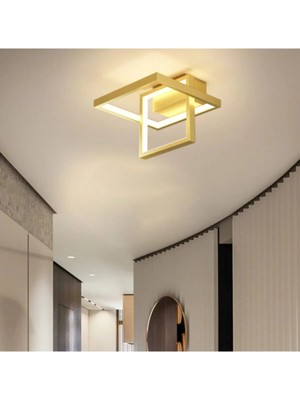 Ömür Avize Gani Gold Modern Ledli Avize
