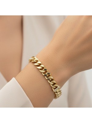Xuping Jewelry Stil Incisi/xupıng Jewelry By Gurmet Zirkon Taşlı Bileklik