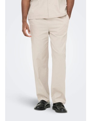 Only & Sons Onsreid  Pamuklu Normal Bel Dar Paça Pantolon Erkek Pantolon 22036359