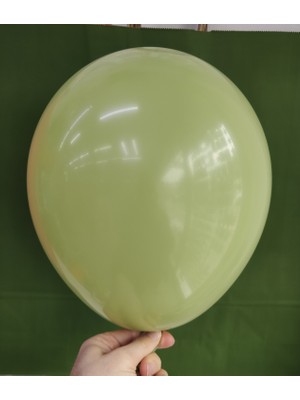 İrem Parti Dükkanı Kalisan Retro Okaliptus Latex Balon 10 Adet 12 Inç 30 cm