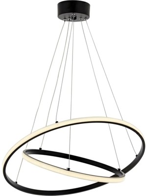 Ömür Avize 2002-2S LED Siyah Avize