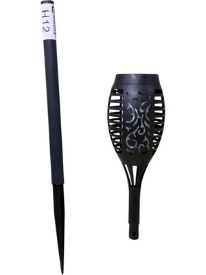 Ormey 1 Watt Alev Efektli Solar Enerjili Bahçe Armatürü