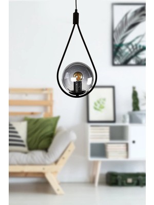 Ömür Avize Blob Sarkıt Tekli Camlı Avize