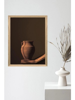 Artavessa Tek Parça Ahşap Çerçeve Görünümlü Pantene Renk Serisi Mdf Tablo 20X30 cm - Model 11