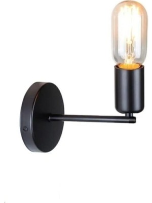Ömür Avize Siyah Tekli Duvar Aplik