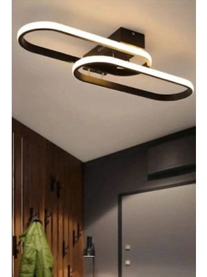 Ömür Avize Solis Modern Ledli Ikili Avize