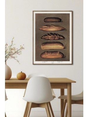 Artavessa Tek Parça Ahşap Çerçeve Görünümlü Pantene Renk Serisi Mdf Tablo 20X30 cm - Model 17