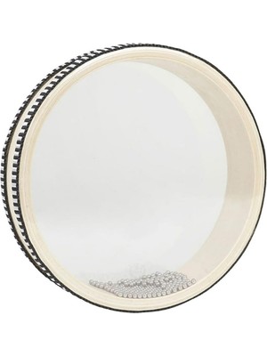Temel Ahşap Okyanus Davulu Metal Bilyeli 15.5 cm