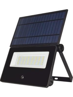 Teknikerelektrik Helios Opto Hs 4031 10W Beyaz Işık  Sensörlü Solar LED Projektör
