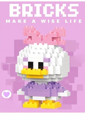 Livenda Bricks Daisy Duck Mini LEGO Figürü