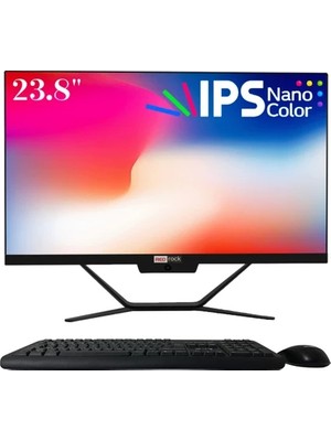 Redrock Adcanced  I5 14450H,8GB,512GB, 23.8" Wireles Kb&mo, All-In-One Pc