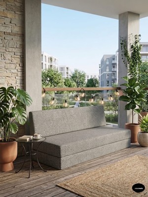 Colormix Tamamen Sünger Balkon Kanepesi