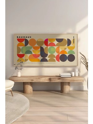 Artavessa Tek Parça Gerçek Ham Ahşap Yatay Panorama Çerçeveli Tablo - Model 4