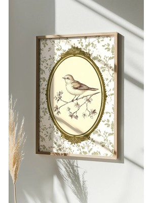 Artavessa Tek Parça Gerçek Ham Ahşap Çerçeveli Tablo - Model 21