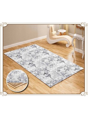 Evneşe 4m2 Lastikli Halı Örtüsü Desenli U75