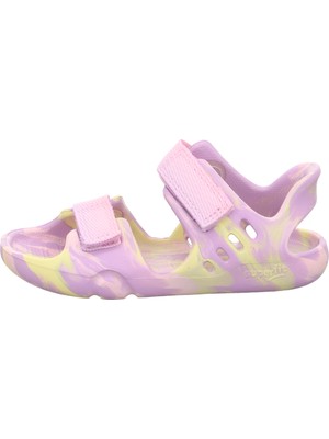 Superfit Splash S Kız Çocuk Sandalet - Lila Sarı 000991-8500