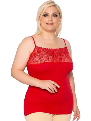 Gümüş 4064 12'li Kadın Battal Geniş Tüllü Atlet