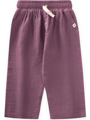 Cigit Müslin Pantolon 1-10 Yaş Mürdüm