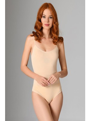 Nbb Premium Kadın Pamuklu Terletmeyen Ip Askılı Çıtçıtlı Esnek Body Atlet