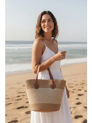 Trend Nexus Hasır Çanta