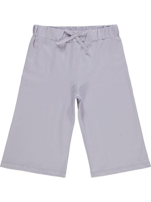 Civil Girls Düz 6-9 Yaş Kapri - Lila