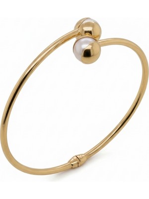 Birinci1926 Altın Kelepçe Inci Bilezik