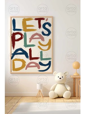 Artavessa Tek Parça Ham Renk Gerçek Ahşap Çerçeveli Tablo - Teknrsymdf-64