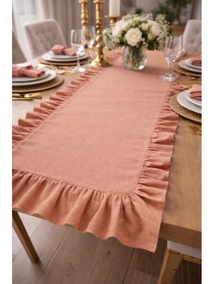 Flamel Gardenya Kumaştan Şık Mutfak Masası Ranır