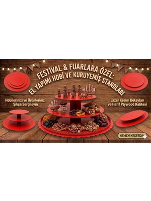 Eksen 3 Katlı Çok Amaçlı Teşhir Standı – Kişiye Özel Tasarım Seçeneğiyle!