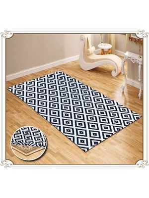 Evneşe 4m2 Lastikli Halı Örtüsü Desenli H34-C