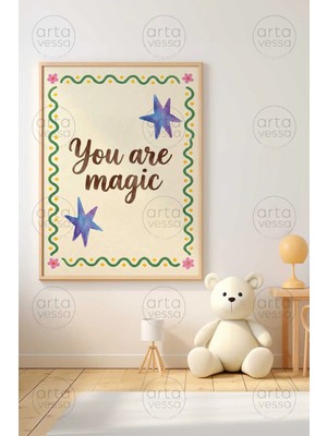 Artavessa Tek Parça Ham Renk Gerçek Ahşap Çerçeveli Tablo - Teknrsymdf-59