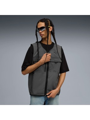 Puma Erkek Gri Puma Pumatech Cargo Vest  Gri Erkek Yelek