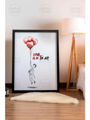 Artavessa Tek Parça Siyah Çerçeveli Tablo - ARTPLSTKSYH23