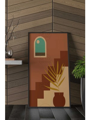 Artavessa Tek Parça Siyah Çerçeveli Panoramik Tablo - ARTSYHMDFDKY10