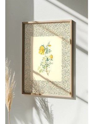 Artavessa Tek Parça Gerçek Ham Ahşap Çerçeveli Tablo - Model 13