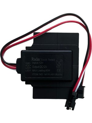 12 5A 60W Radar Ayna Arkası Sensör Ayna Lambası Banyo Aynası Mobilya Sensörü