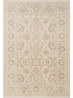 Akbel Halı Liza LIZ 03 Bej XW- Düz Pamuk Dokulu Kilim Kaymaz Tabanlı, Yıkanabilir, Uzun Ömürlü Kilim