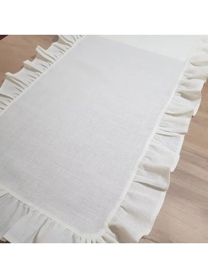 Flamel Gardenya Kumaştan Şık Mutfak Masası Ranır