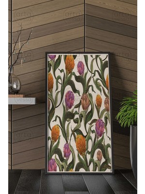 Artavessa Tek Parça Siyah Çerçeveli Panoramik Tablo - ARTSYHMDFDKY13