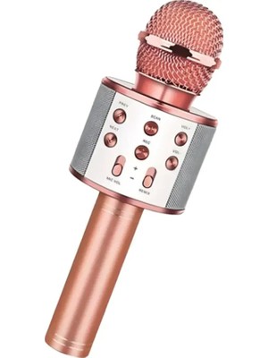 Hand Bt Karaoke Mikrofon-Rose Gold