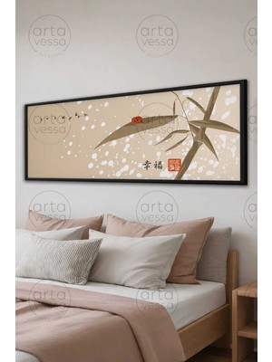 Artavessa Tek Parça Siyah Çerçeveli Panoramik Tablo - Artsyhmdfyty8