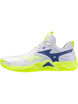 Mizuno Wave Momentum Elite Unisex Voleybol Ayakkabısı Beyaz / Sarı